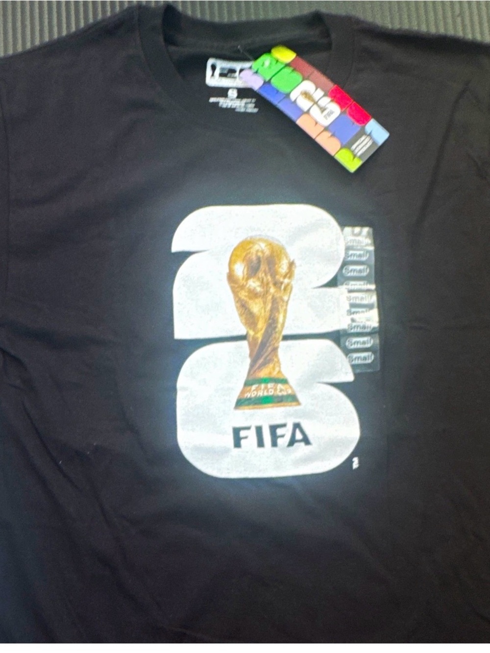FIFA 26 small Black Graphic T-Shirt